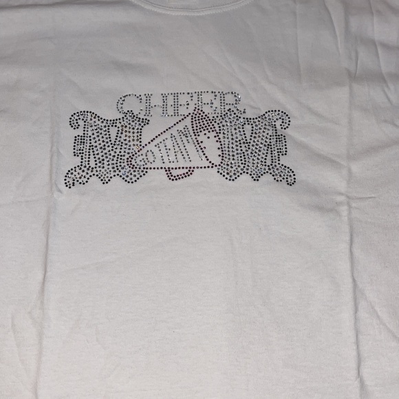 Cheer Mom Rhinestone T-Shirt - Picture 2 of 3